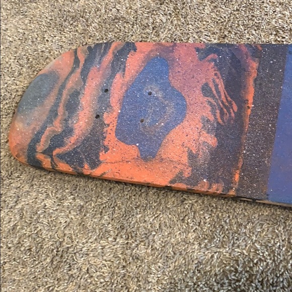 Custom skateboard deck Hydrodip and splatter paint - Picture 2 of 5